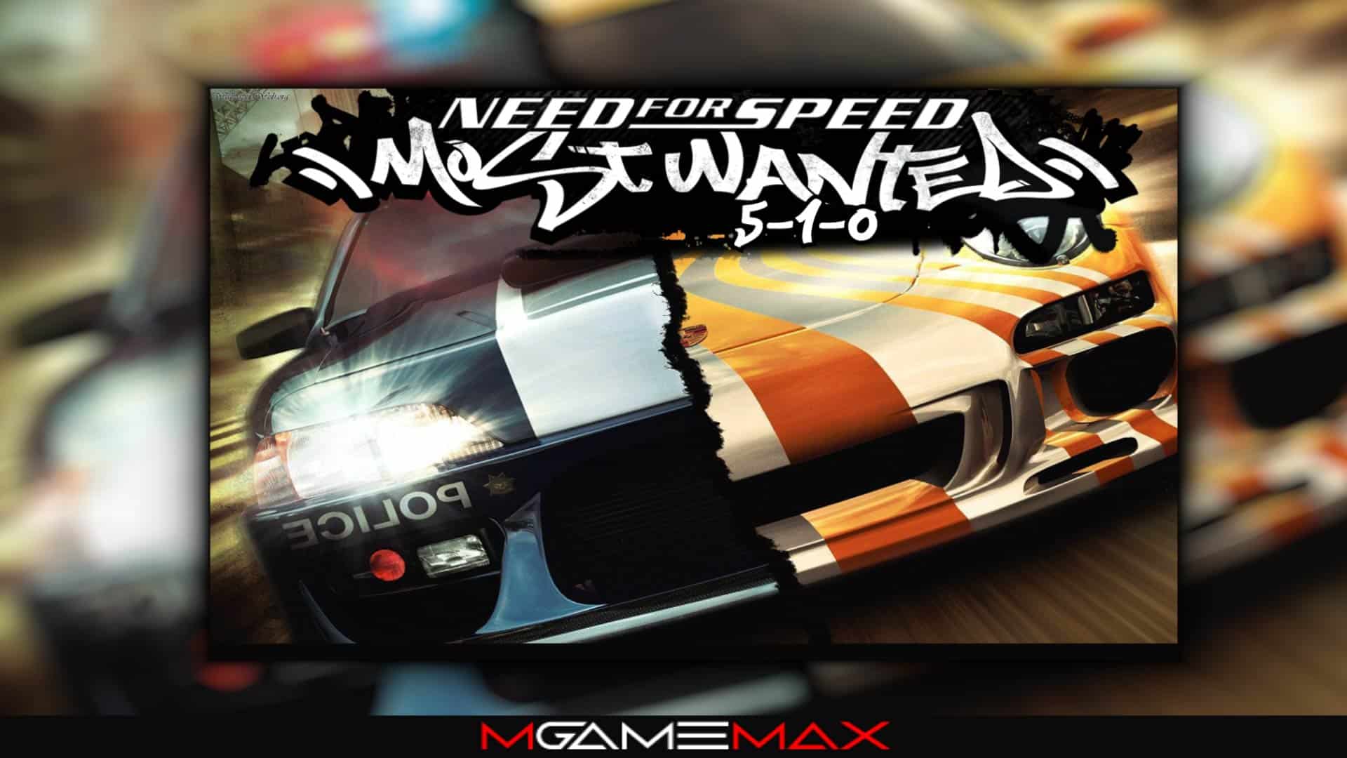 Need For Speed Most Wanted 5-1-0 PPSSPP ISO Highly Compressed Download