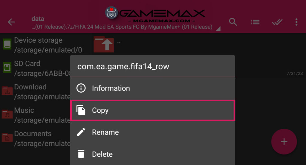 FIFA 2024 Mod FIFA 14 Apk Obb Data Offline Download 