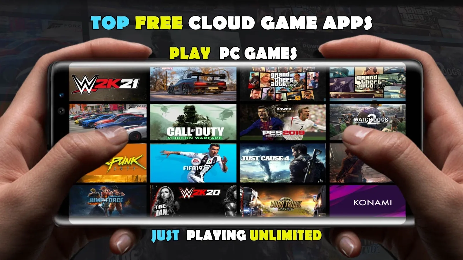 DOWNLOAD TOP FREE CLOUD GAMING APPS | JUST PLAYING UNLIMITED