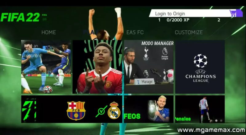 FIFA 2022 Mod FIFA 14 (Apk+Obb+Data) Offline Download for Android